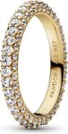 Pandora Fingerring Pandora Timeless Einreihiger Pav&eacute; Ring 162627C01 Damenring