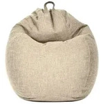 Green Bean Sitzsack Indoor Sitzsack Home Linen L - 200 Liter (Indoor Riesensitzsack