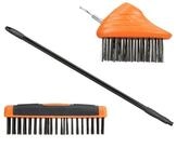 relaxdays Fugenkratzer Fugenb&uuml;rste Set mit Teleskopstiel