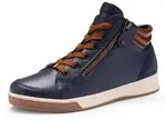 Ara Damen Stiefelette Rom Sneaker blau 35 EU (2,5 UK)