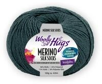 Woolly Hugs MERINO SILK SOCKS Sockengarn mit Merino & Seide H&auml;kelwolle, 420 m