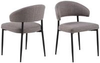 ACTONA GROUP Esszimmerstuhl Edina 2er Set, Stoff - bequem & stilvoll, mehrere...