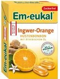 Em-eukal S&uuml;&szlig;igkeit, Em eukal Box Ingwer Orange Hustenbonbon &Auml;therische &Ouml;le