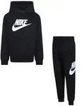 Nike Sportswear Jogginganzug, melierte Optik, aus Baumwolle und Polyester...