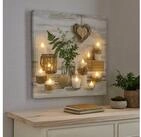Art for the home LED-Bild Harmony LED, Modern, Zen (1 St), LED-Leinwand Harmonie 60 x