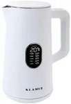 KLAMER Wasserkocher Edelstahl mit Temperatureinstellung 40-100&deg;C,...