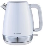 grossag Ersatzscherkopf GROSSAG Wasserkocher 1,7l wei&szlig;/metallic
