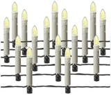MARELIDA LED-Christbaumkerzen Weihnachtskerzen Lichterkette Weihnachtsbaum 16