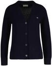 Gant Sweater Damen Strickjacke Baumwolle CLASSIC COTTON C-NECK
