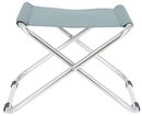 Fiam Sitzhocker Chico aus Aluminium, Salbei