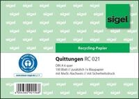 Sigel Formularblock sigel Formularbuch "Quittung", mit MwSt.-Nachweis, A6 quer