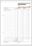 Sigel Formularblock Formularbuch Kassenbericht A5 VE=50 Blatt