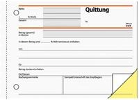 Sigel Formularblock Formularbuch Quittung A6 quer selbstdurchschreibend VE=2x40 Blatt