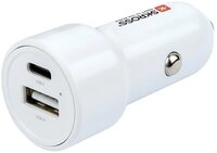 SKROSS Kfz-Relais Skross Dual Car Charger 65 W PD Belastbarkeit Strom max.=3.25...