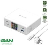 4smarts Desk Charger GaN DIY MODE 130W, wei&szlig; Induktions-Ladeger&auml;t