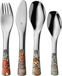 WMF Kinderbesteck Waldfreunde (4-tlg), 1 Personen, Cromargan&reg; Edelstahl Rostfrei
