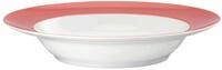 Thomas Porzellan Suppenteller Sunny Day Soft Red Suppenteller 23cm, Teller Tief