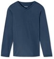 Schiesser Pyjamaoberteil Mix & Relax (1-tlg) Schlafanzug Oberteil - Baumwolle -
