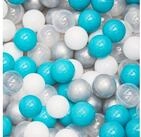 LittleTom B&auml;llebad-B&auml;lle Baby - 200 Bunte B&auml;lle f&uuml;rs B&auml;llebad - Gepr&uuml;fte