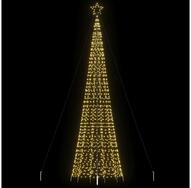 vidaXL LED Baum LED Weihnachtsbaum mit Erdspie&szlig;en 1534 LEDs Warmwei&szlig; 500 cm