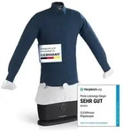 CLEANmaxx B&uuml;gelsystem Hemdenb&uuml;gler PRO f&uuml;r Oberbekleidung, 1800 W, B&uuml;gler f&uuml;r