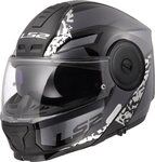 LS2 Motorradhelm FF902 Scope II Oxyd Klapphelm, vorbereitet f&uuml;r