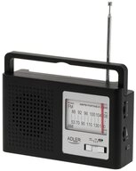 Adler AD 1909 Radio (AM / FM Radio, Teleskopantenne, 3,5mm Klinkeneingang,...
