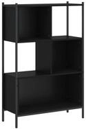 vidaXL B&uuml;cherregal, Buchregal Schwarz 72x28x109 cm Holzwerkstoff
