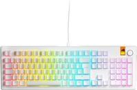 GLORIOUS Glorious GMMK 3 HE 100% Pre-built Gaming Keyboard, wei&szlig;, LEDs RGB