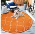 Sanat Teppich Berlin, rund, H&ouml;he: 6 mm, In -und Outdoor geeignet, robust und