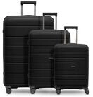 Redolz Trolleyset Essentials 11, 4 Rollen, (3-teilig, 3 tlg), Polypropylen