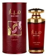 Lattafa Duft-Set Mayar Cherry Intense Eau de Parfum 100ml + Parf&uuml;mzerst&auml;uber (leer)