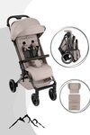 ABC Design Sportbuggy Ping 3 Trekking Reisebuggy, Farbe: Camel