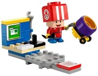 LEGO&reg; Steckspielzeug LEGO&reg; Super Mario 30702 Mario Kart &ndash; Toad (Boxencrew)