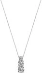 CHRIST Silberkette CHRIST Damen-Kette 925er Silber, recycelt Zirkonia