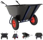 TRUTZHOLM Schubkarre 2-Rad 290 L 300 kg Gartenschubkarre Hofkarre Schiebkarre