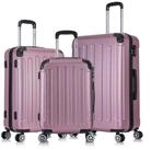 Flexot Hartschalen-Trolley F-2045 Kofferset, 360&deg; Rollen, robuster Reisekoffer,