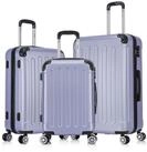 Flexot Hartschalen-Trolley F-2045 Kofferset, 360&deg; Rollen, robuster Reisekoffer,
