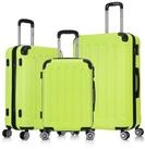 Flexot Hartschalen-Trolley F-2045 Kofferset, 360&deg; Rollen, robuster Reisekoffer,
