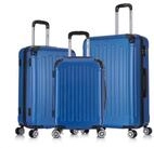 Flexot Hartschalen-Trolley F-2045 Kofferset, 360&deg; Rollen, robuster Reisekoffer,