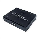 VALUE 4K DisplayPort Switch, 2fach, bidirektional Audio- & Video-Adapter