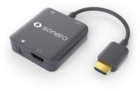 sonero Sonero AVT115 HDMI Audio Extractor, 4K schwarz Video-Adapter