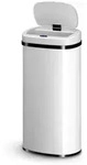 Juskys M&uuml;lleimer, 70 L, rostfrei, intelligenter Sensor, batteriebetrieben,