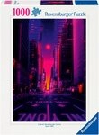 Ravensburger Puzzle New York in Neon, 1000 Puzzleteile, Made in Germany