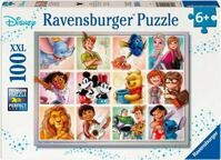 Ravensburger Puzzle Disney Multicharacter, 100 Puzzleteile, XXL, Made in Germany