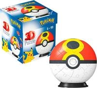 Ravensburger 3D-Puzzle Pok&eacute;mon Wiederball, 54 Puzzleteile, Made in Europe