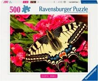 Ravensburger Puzzle Colorful Animals, Butterfly, 500 Puzzleteile, Made in...