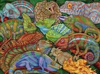 Ravensburger Puzzle Kinderpuzzle 300 XXL Teile - Faszinierende Reptilien, 200