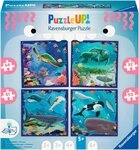 Ravensburger Puzzle PuzzleUP!, Meerestiere, 307 Puzzleteile, Made in Europe
