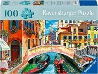 Ravensburger Puzzle Feel Well & Puzzle, Venedig, 100 Puzzleteile, XL, f&uuml;r